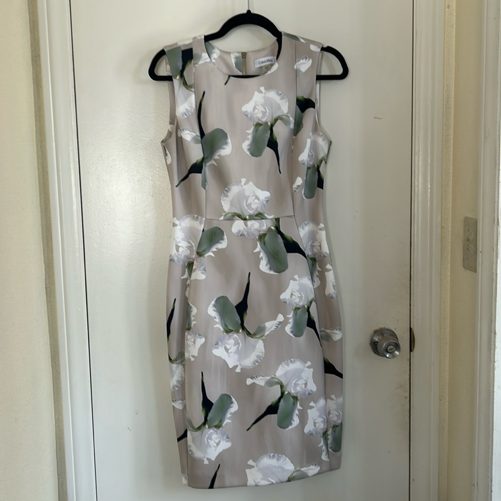 Calvin Klein Fitted Dress